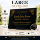 Peace Of Mind Granite Memorial Plaque Package