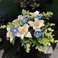 Forget-Me-Not & Lily Grave Pot