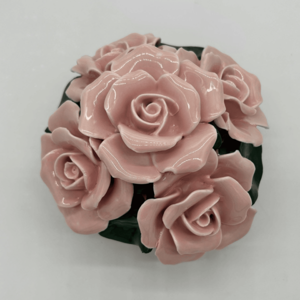 Cluster of Ceramic Roses