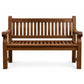 Premium Chunky Teak Memorial Bench, Add Your Personal Engraving