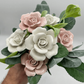 Pastel Rose Grave Pot
