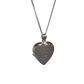 Sterling Silver Heart Pendant For Ashes - Genuine Sterling Silver, Includes Ashes Toolkit