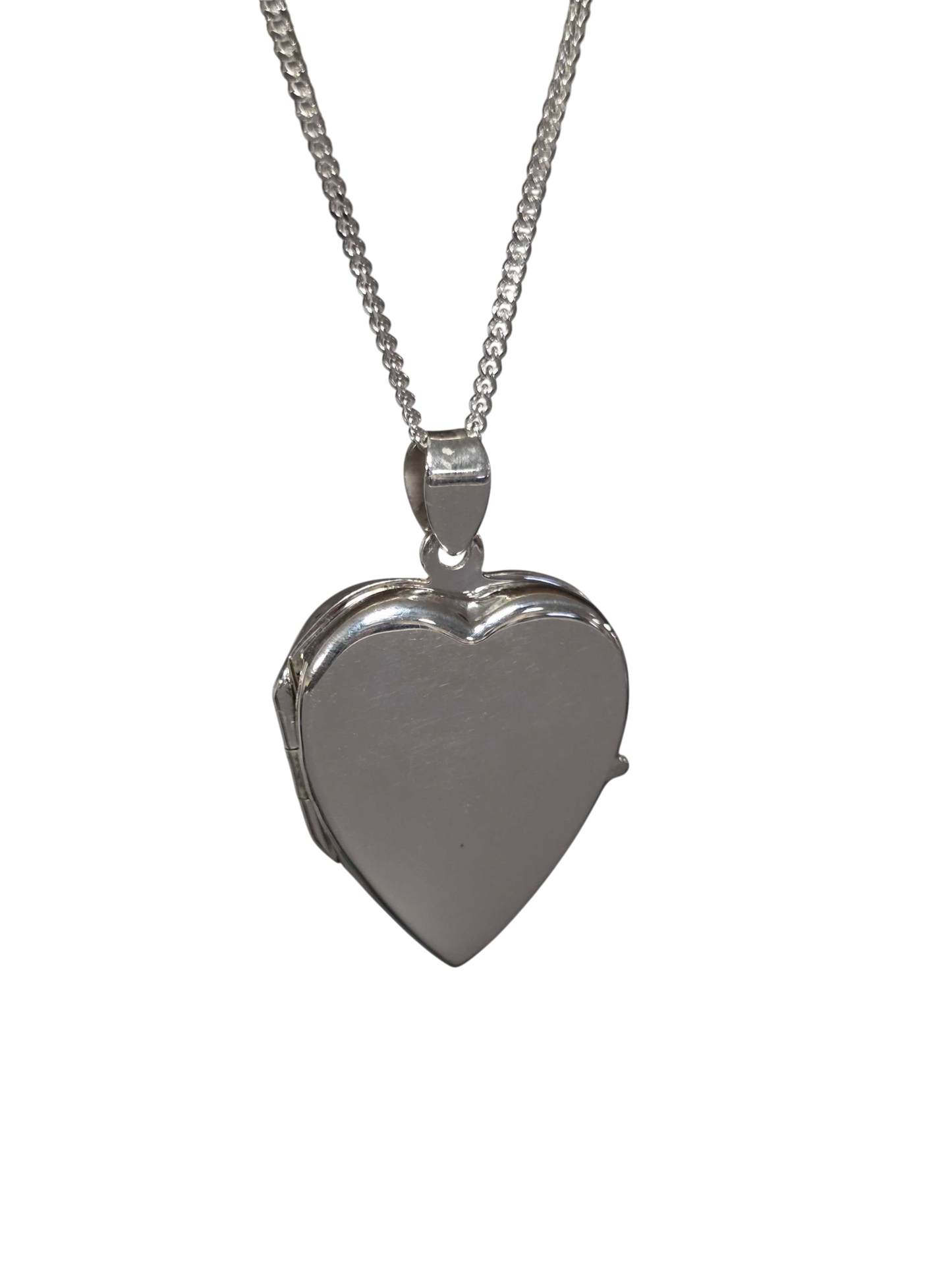 Sterling Silver Heart Pendant For Ashes - Genuine Sterling Silver, Includes Ashes Toolkit